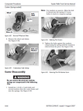 This comprehensive service repair manual is designed for Toyota 8HBW30, 8HBE30-40, 8HBC30-40, and 8TB50 pallet trucks with serial numbers 40,000 and up. It provides expert insights and detailed instructions for maintaining and servicing these vehicles, ensuring optimal performance and extending their lifespan. Download