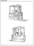 Toyota 5FBE10-18 Battery Forklift Service Repair Manual