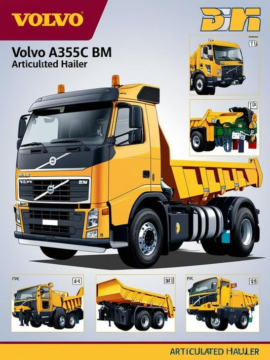 VOLVO A35C BM ARTICULATED HAULERS (ART) PARTS CATALOG MANUAL (PDF FILE)