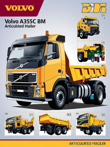 VOLVO A35C BM ARTICULATED HAULERS (ART) PARTS CATALOG MANUAL (PDF FILE)