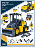 VOLVO CR30 ASPHALT COMPACTOR (COA) PARTS CATALOG MANUAL (PDF FILE)