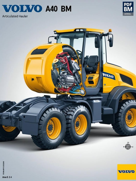 VOLVO A40 BM ARTICULATED HAULERS (ART) PARTS CATALOG MANUAL (PDF FILE)