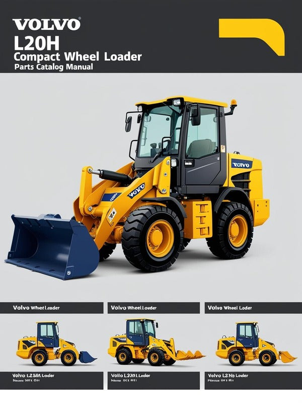 VOLVO L20H COMPACT WHEEL LOADER (CWL) PART CATALOG MANUAL (PDF FILE)