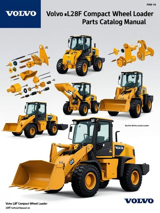 VOLVO L28F COMPACT WHEEL LOADER (CWL) PART CATALOG MANUAL (PDF FILE)