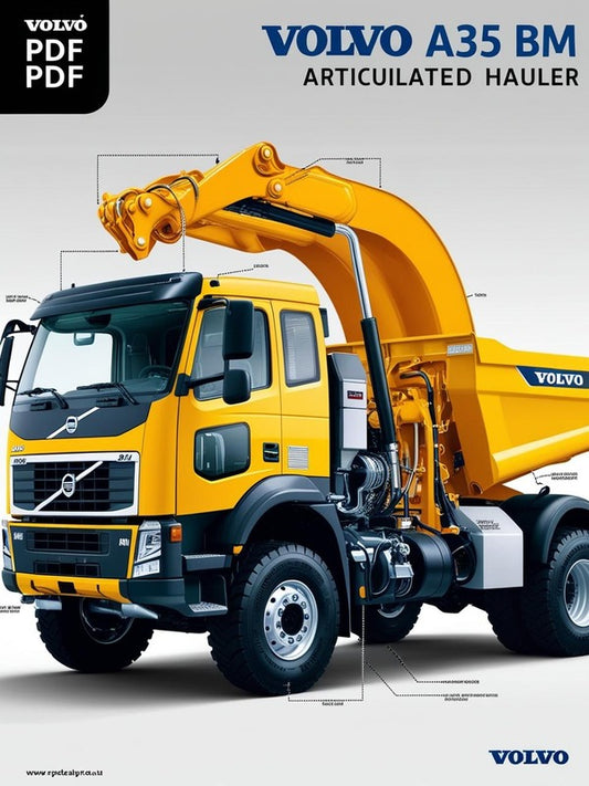 VOLVO A35 BM ARTICULATED HAULERS (ART) PARTS CATALOG MANUAL (PDF FILE)