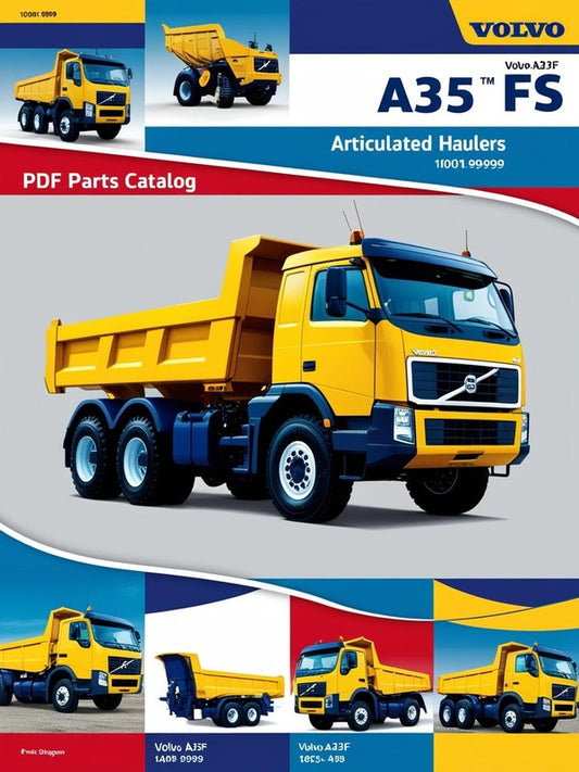 VOLVO A35F FS SN 10001-99999 ARTICULATED HAULERS (ART) PARTS CATALOG MANUAL (PDF FILE)