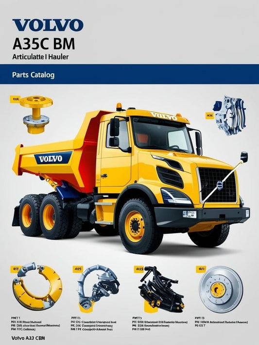 VOLVO A35C BM ARTICULATED HAULERS (ART) PARTS CATALOG MANUAL (PDF FILE)
